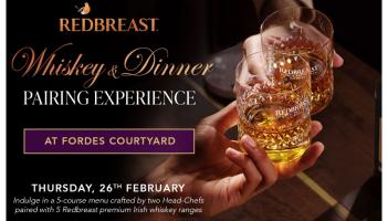 Sip, savour & discover: Fordes Courtyard Redbreast Experience
