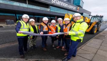 'Significant step forward': &euro;15 million upgrade works offically underway at Shannon Airport