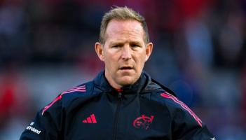 BREAKING: Limerick man Mike Prendergast to depart Munster Rugby coaching team