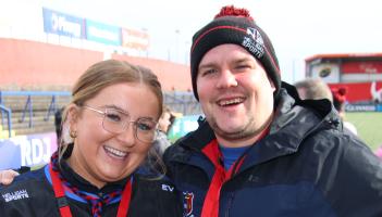 PICTURES: Supporters cheer on St Munchin's in Munster Schools Senior Cup semi-final victory