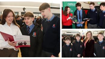 PICTURES: Career paths explored by ambitious Limerick students at careers fair