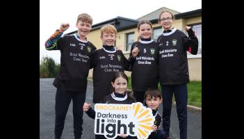 PICTURES: LGFA and GAA clubs team up with school to launch Limerick parish's Darkness into Light