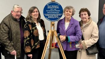 Unveiling of heritage plaque in Abbeyfeale