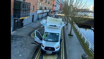 Limerick bridge struck by van driver for second time in just over two weeks
