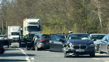 Woman, 50s, airlifted to hospital with serious injuries after multi-vehicle collision in Limerick