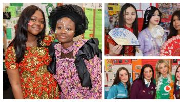 PICTURES: Colourful scenes as Limerick school hosts multicultural day