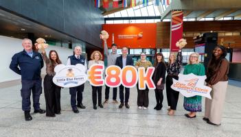 'Extremely grateful' - Shannon Airport staff help raise &euro;80k for local charity partners