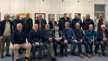 PICTURES: Men&rsquo;s Shed display their hidden talents in art and craft exhibition in Limerick library