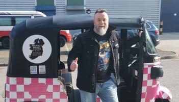 With three wheels and a sense of adventure, Dean Lambert will stop at Limerick for the Allianz Hurling Final with his tuk tuk in tow for charity