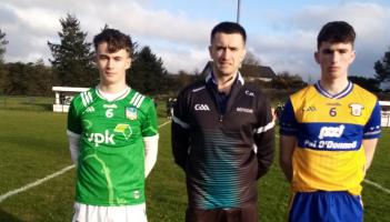 Agonising one point defeat for Limerick in Munster Minor Football Championship against Clare
