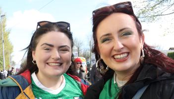PICTURES: Supporters cheer on Limerick and Cork in Allianz League Division 1A final at the TUS Gaelic Grounds
