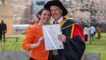 'A real-time case study': Munster Rugby's Ian Costello graduates from DCU with Doctorate