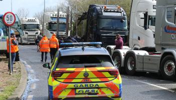 Traffic chaos continues in Limerick as essential supplies begin to leave Foynes Port