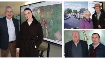 PICTURES: Limerick village holds public meeting on proposed new route plans