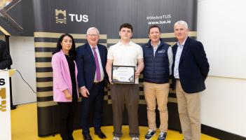 TUS student awarded a scholarship for academic achievement and personal determination