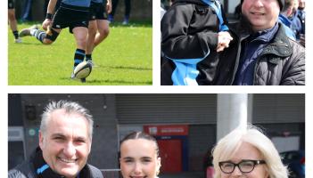 PICTURES: Supporters cheer on Shannon RFC in AIL play-off thriller against Dungannon
