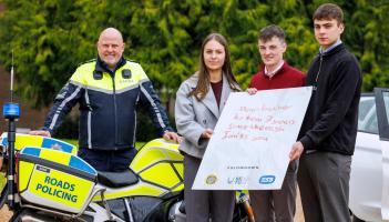 SETU students&rsquo; powerful letter wins road safety prize