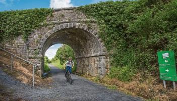 A view of the Great Southern Greenway between Abbeyfeale and Templeglantine