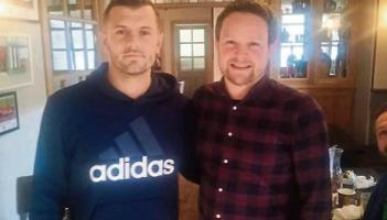 Limerick man watches Spurs-Arsenal in company of his footballing hero