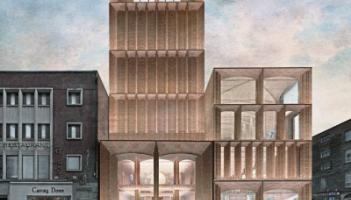 A new impression of the International Rugby Experience, which has been designed by top architects Niall McLaughlin
