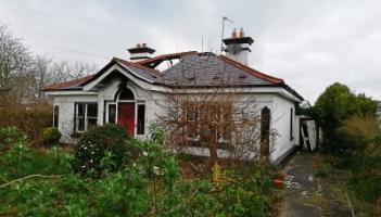Council takes action over fire-damaged house in Limerick village