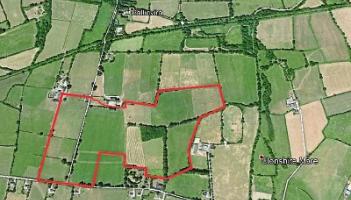 Close to 50 acres of prime County Limerick land for sale near Adare