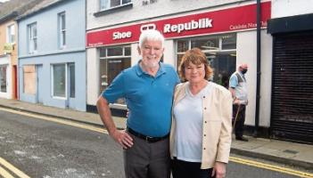 Couple ‘step’ into deserved retirement following 40 years in business in Limerick town