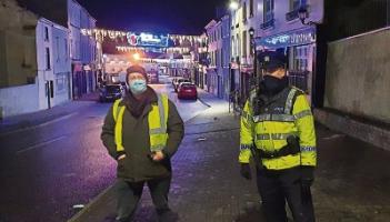 On the beat in Rathkeale for a subdued New Year’s Eve