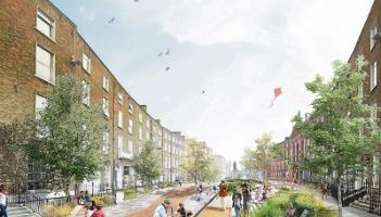 Limerick needs to focus on how it is designed. This visual was one of a number of designs for O'Connell Street drawn up by Mick Bradley in concert with John Moran during the #LiveableLimerick debate