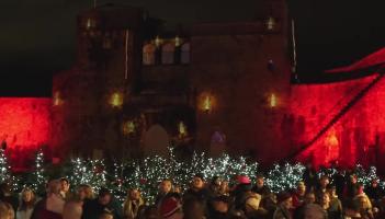Spend an enchanted evening at King John’s Castle this Christmas