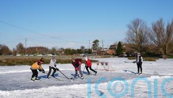Schools closed and flights cancelled as warnings for snow and ice in force