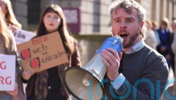 Protesters demand action on housing in Gaeltacht areas