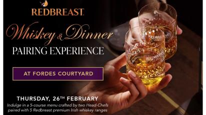 Sip, savour & discover: Fordes Courtyard Redbreast Experience