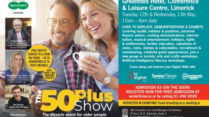 Looking to be inspired in your retirement? &ndash; The 50 Plus Show returns to Limerick