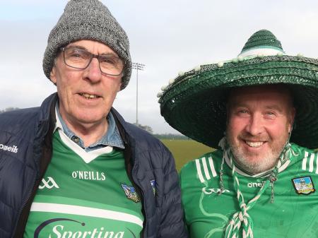 PICTURES: Supporters cheer on Limerick and Down in Allianz Football League Division 3 clash
