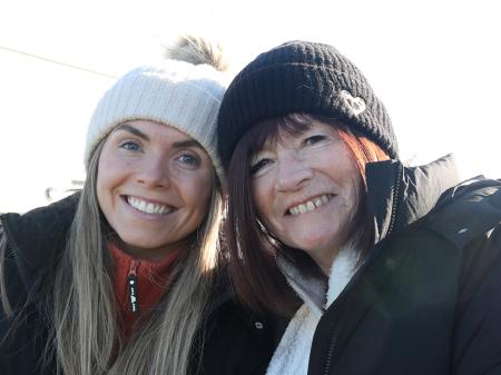 PICTURES: Supporters cheer on Limerick and Laois in Lidl Ladies National Football League