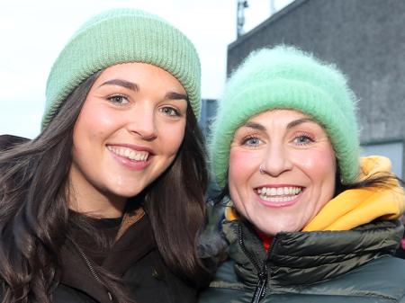 PICTURES: Supporters cheer on Limerick in Allianz League Division 1A clash with Cork at the Gaelic Grounds