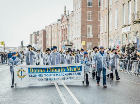 Thousands brave cold weather for International Band Championship in Limerick