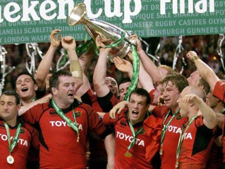 Munster Rugby to host 2006 Heineken Cup 20th Anniversary Gala Celebration Dinner
