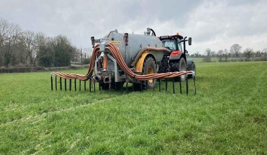 Alert: Farmers warned to spread slurry 'very carefully', as water is affected nationally