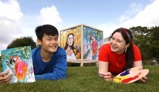 Young Limerick artists on exhibit as part of RT&Eacute; This is Art! Island on Cruinni&uacute; na n&Oacute;g 2025