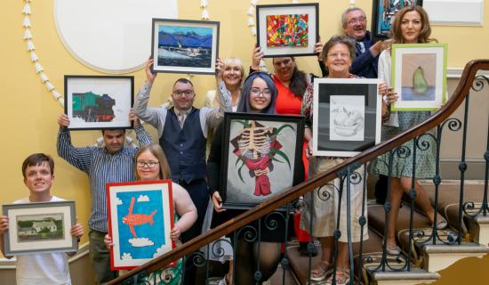 Limerick artist showcased horror-inspired art at Connecting Artists Exhibition