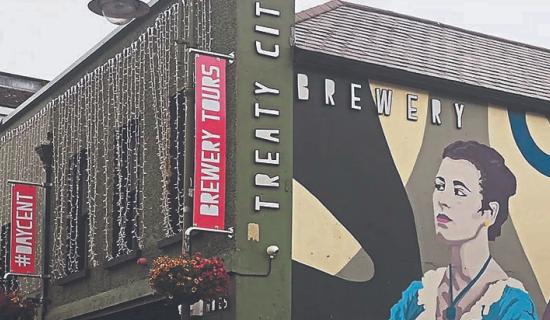 Brushstrokes and brass notes at brewery in Limerick city