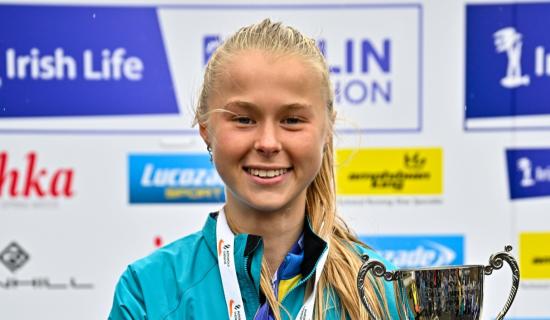 Limerick's Dublin Marathon winner links to Manchester United