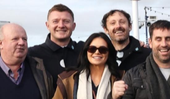 Former Limerick and Galway hurling stars team up for big race success in Naas