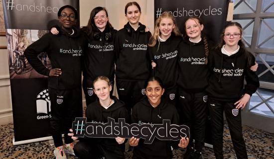 Local Limerick teenagers lead the way in new cycling initiative #AndSheCycles
