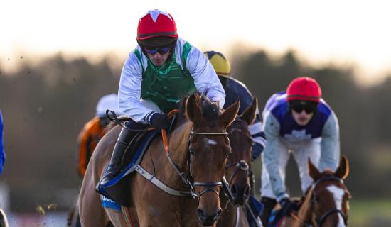 Limerick trainer Eric McNamara wins for the Preachers Syndicate-owned L'Evangeliste