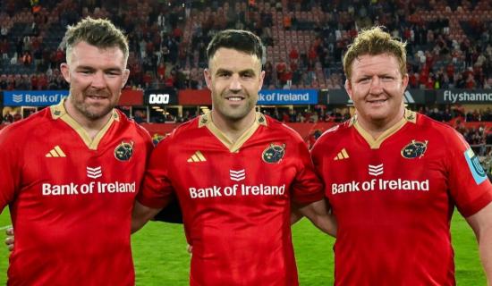 PICTURES: Take a look back as legendary Munster Rugby trio depart Thomond Park