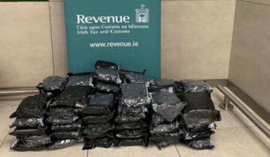 Revenue deals major blow to crime gangs amid significant drugs seizure at Shannon Airport