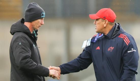 It's Christmas with a difference for Munster Rugby head coach Clayton McMillan
